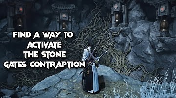 Find a Way to Activate the Stone Gates Contraption – Where Winds Meet | Ancient Puzzle Reveal 🔥#WWM