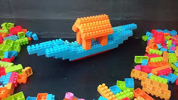 Satisfying DIY Lego Boat | Lego Building Blocks Videos #buildingblockstoys #lego SOJIB TOYS