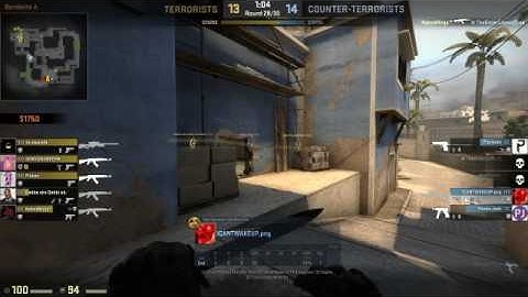 1v5 Ace Awp Clutch Mirage