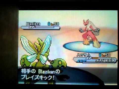 ポケモンbw2 Vs加速バシャーモ 悪戯心ヤミラミ Pokemon Youtube