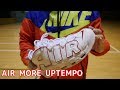 【NIKE】体育館でAIR MORE UPTEMPOを履いてみた。