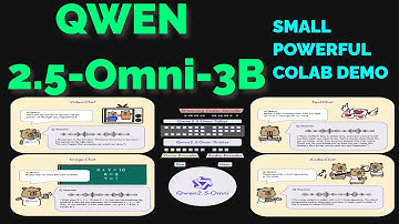 Qwen2.5-Omni-3B  MULTIMODAL AI  SMALL BUT MIGHTY  -Text and Audio Output 🤯Colab Demo