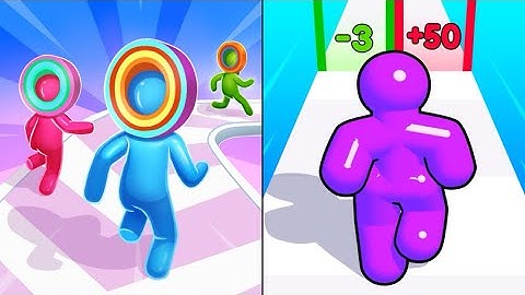 PRO TALL MAN RUN VS NOOB LAYER MAN RUN TALL MAN VS LAYER MAN. Walkthrough Max All level ios gameplay