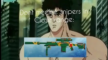 Melee abuser vs sniper gods (codm meme part 3