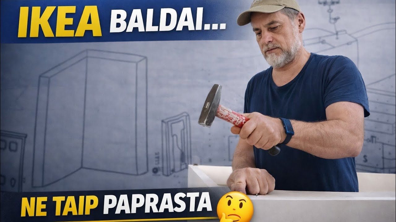 Emigranto darbai Danijoje 🇩🇰 IKEA baldų montavimas. Mintys ir pamąstymai 