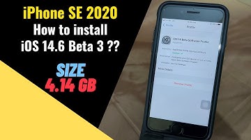 How to Install iOS 14.6 Beta 3 in iPhone | iPhone SE 2020 New Update Features  | Issues Fixed
