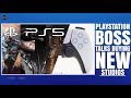 PLAYSTATION 5 ( PS5 ) - PLAYSTATION BOSS TALKS BUYING NEW STUDIOS ! / PS5 DUELSENSE IS THE ONLY...