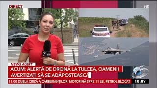 Another Russian drone has entered Romanian airspace for the fourth consecutive day