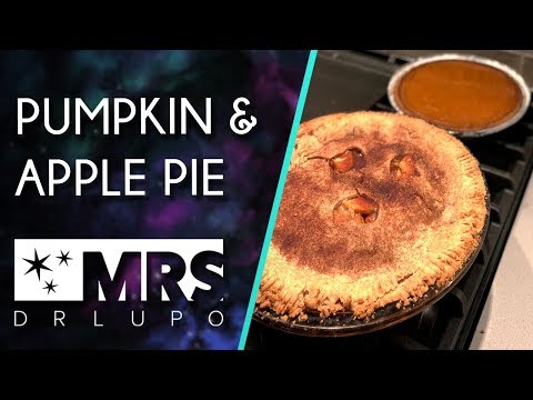 Baking: Vegan Pumpkin & Apple Pie! | MrsDrLupo