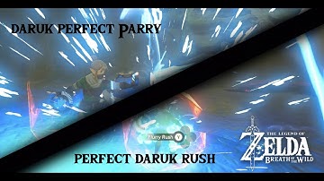 Daruk Perfect Parry and PDR Tutorial (Botw Advanced Combat)