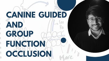 Occlusion| Balanced , Mutually Protected, Canine Guided and Group Function Occlusion| #neetmds2024