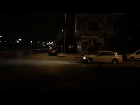 BMW 320i F30 Beyaz Gece Turu mini drift