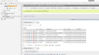 This is how to create a database with phpmyadmin, you can go thread
for questions or discussions
http://www.codeofaninja.com/2013/07/create-mysql-dat...