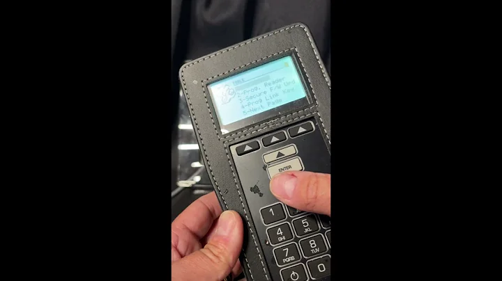 How to Program BLE Settings into an SRK Reader Using a Cable