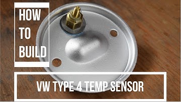 VW Type 4 Inspection Plate Temperature Sensor Modification