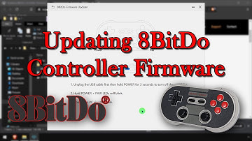 Updating 8BitDo Controller Firmware