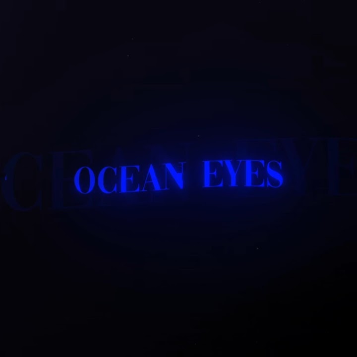 billie eilish - ocean eyes lyrics song edit #shorts