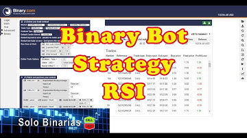 Binary bot for FREE - RSI Strategy