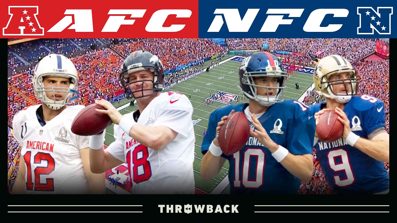 Peyton's Final Pro Bowl! (AFC vs. NFC, 2013 Pro Bowl) - YouTube