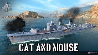 World of Warships  Cat and Mouse
