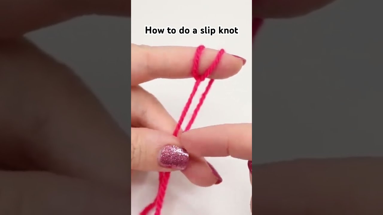 How To Do A Slip Knot 