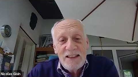 New Professors: Nicolas Gisin (UNIGE)