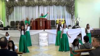 Grupo de Coreografia Gerd  Manhã Missionária Igreja Visão Missionária bairro novo