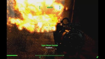 Super Mutant Suicider blows his load on his friend (Fallout 4)