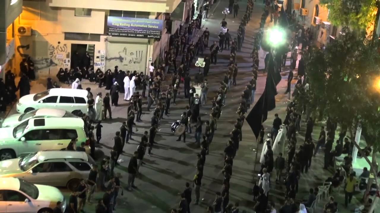 البلاد القديم : زنجيل ميدان أهل البيت ليلة السادس من محرم 1435 هـ