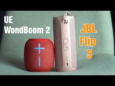 JBL Flip 5 vs UE WonderBoom 2 So sánh âm thanh - Sound Quality Comparison