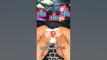 Only Geniuses Pass This Quick IQ Test 🏆