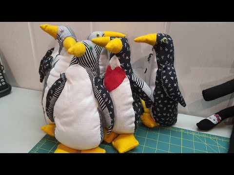 Video: How To Sew A Penguin