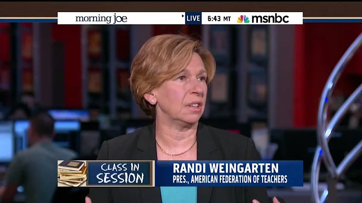 Weingarten Refuses To Use The Word Tenure