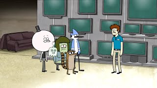 Мульт Regular Show  The Park Workers Look For A Free TV