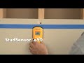 How to Use a Zircon StudSensor e50 Stud Finder to Find Wall Studs