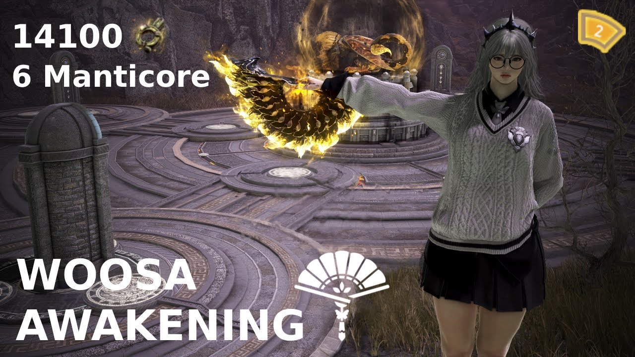 BDO | Tenebraum Castle | Woosa Awakening | 14100/hr - 6 Manticore | Lv2 ONLY