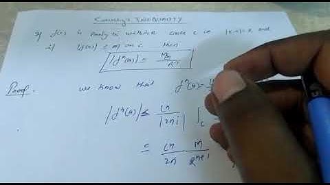 Cauchy inequality and examples of Cauchy integral formula