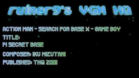 Action Man - Search for Base X Game Boy OST 14 Secret Base