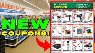 New Harbor Freight Coupons - April 2025