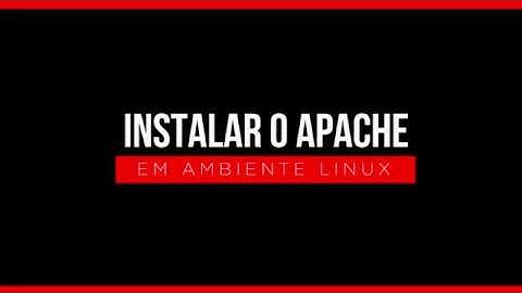 INSTALAR O APACHE