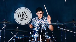 Video thumbnail of "Hay Libertad - Art Aguilera (Drum Cover) Héctor García"