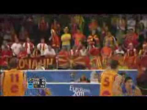 Macedonian Team - EuroBasket 2011