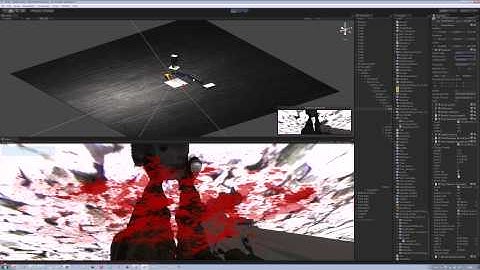 061 - Unity 3D : creating blood splat screen (Java Script) part 4 of 6