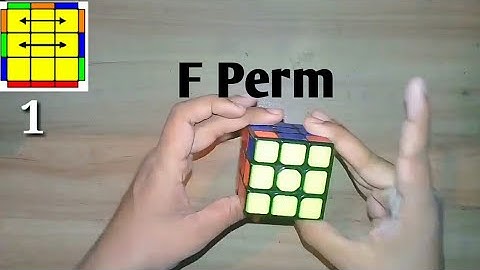 F Perm Advance PLL Algorithm 1 #Cubingking