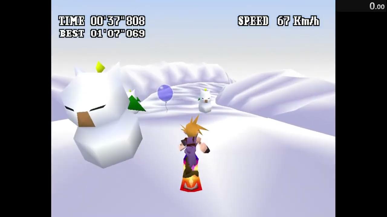 Final Fantasy 7 Snowboard Beginner in 0107028 YouTube