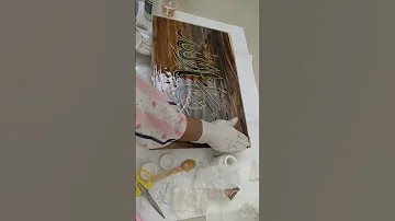 Youtubeshorts Resinart Mashallah Calligraphy Woodwork 