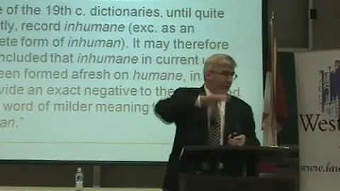 Professor Jeremy Waldron delivers the 2009 Coxford...