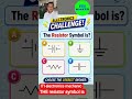 ITI#electronics#mechanic# the resistor #symbol is #electronics #viral #subscribe #99M #viral