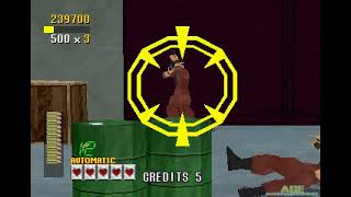 Virtua Cop (Saturn) - No Damage Longplay (Full Game)