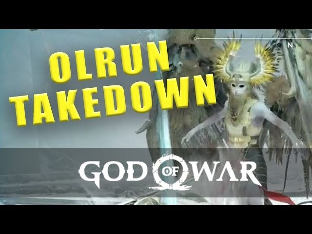 How To Beat Olrun In God Of War 